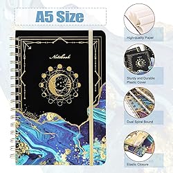 EOOUT 3 Pack Spiral Notebook Journals for