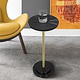COVLON Drink Table Set of 2, Weighted Base Pedestal