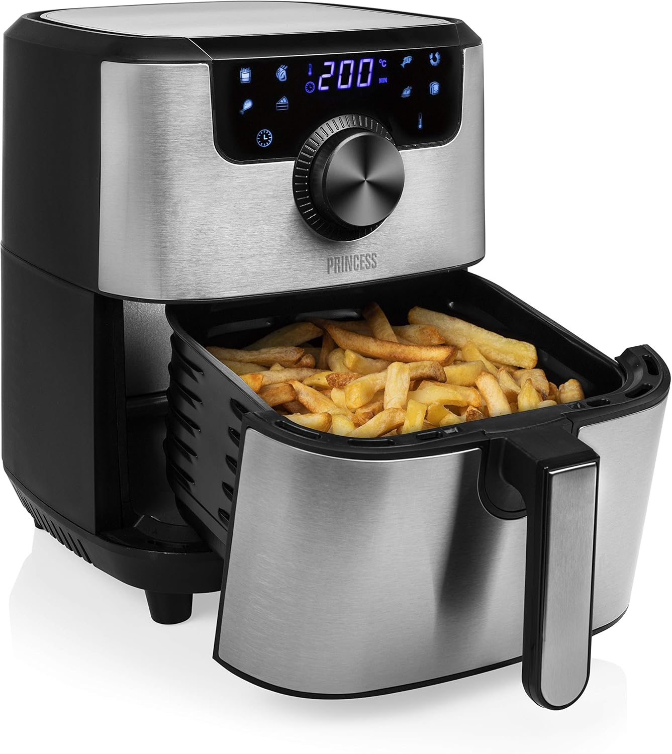 Princess Hot Air Fryer, Digital Display, KeepWarm Function, Without