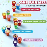 JOYIN 50 Assorted Self-Ink Stamps Kids Zoo Holiday Party Favors School Prizes view 4