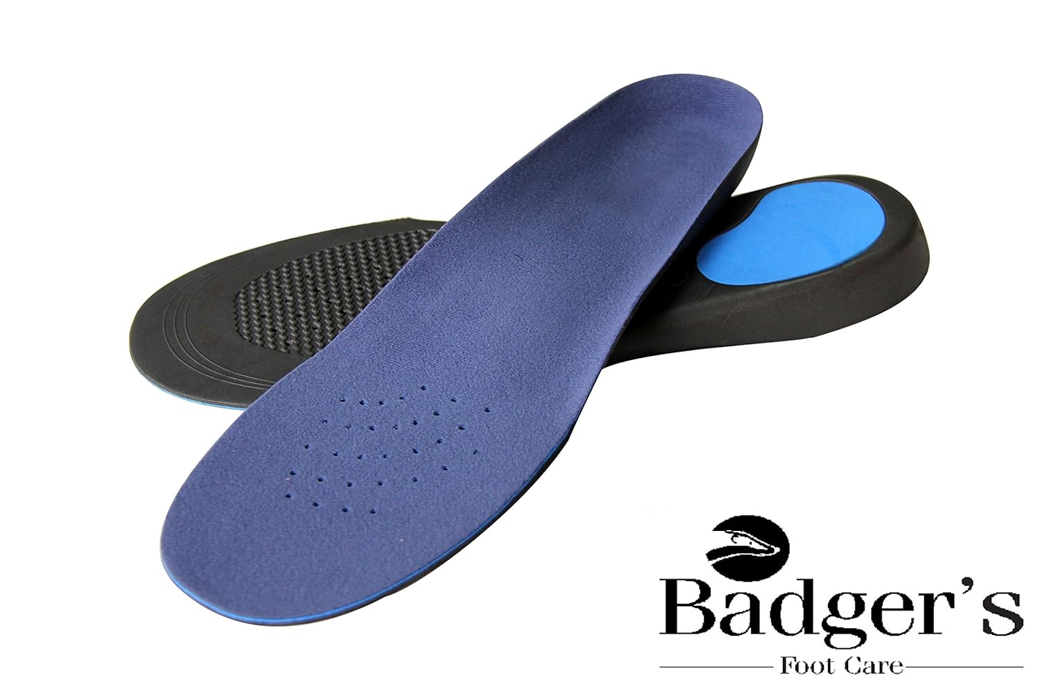 Badger's Footcare Insoles Podiatrist Orthotics Arch Support Heel Cushion