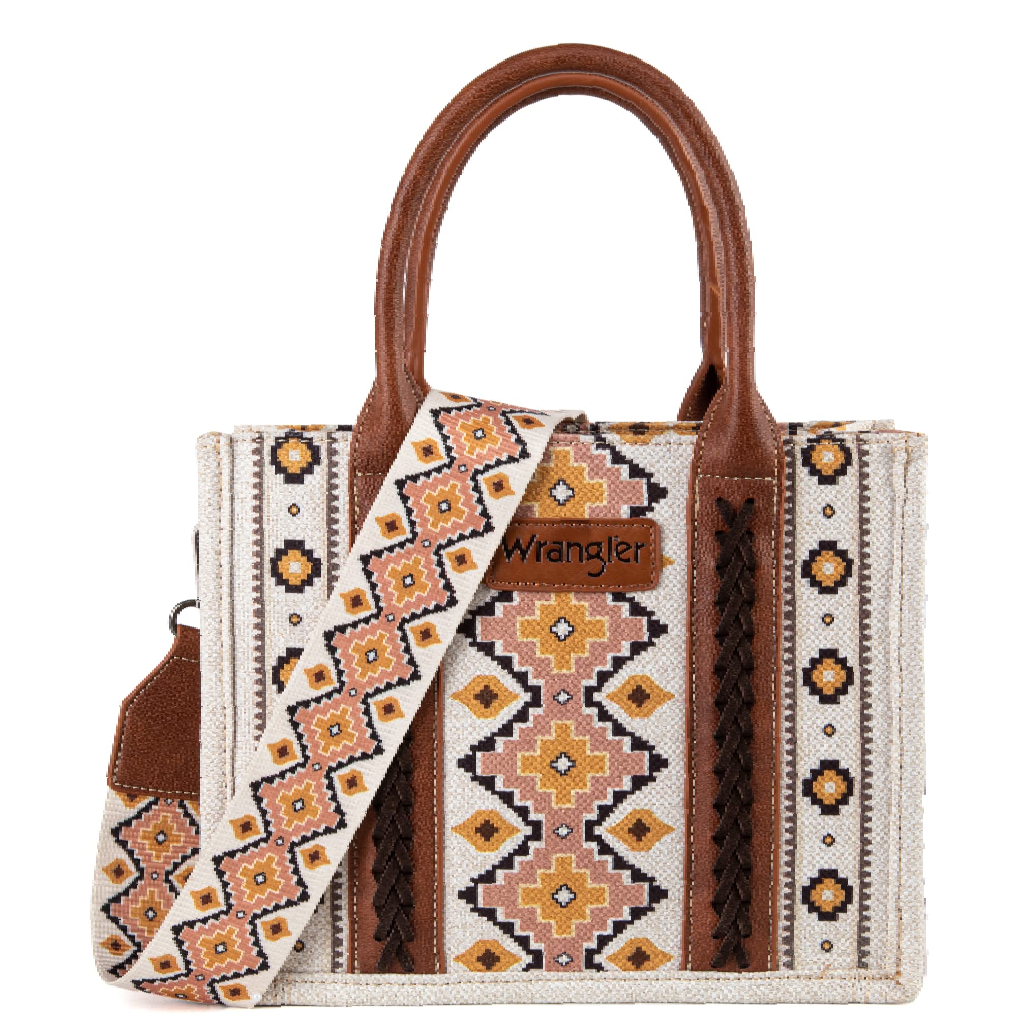 Wrangler Tote Bag for Women Aztec Handbags Western Purses for Women