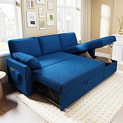 PaPaJet Sofa Bed, Sofa Sleeper with Storage