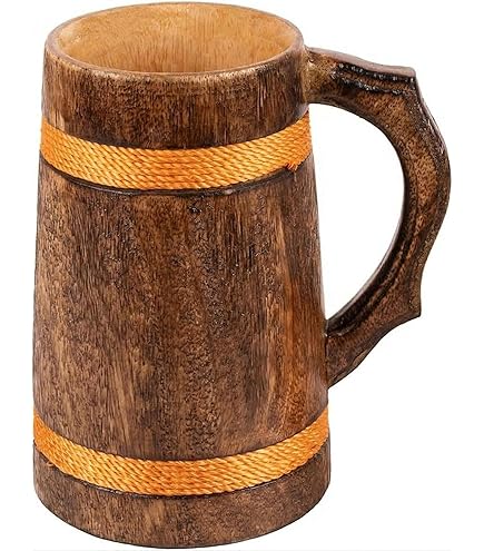 Amazon.com | 20 oz Handmade Root Beer Stein 600 ml - Flagon Metal