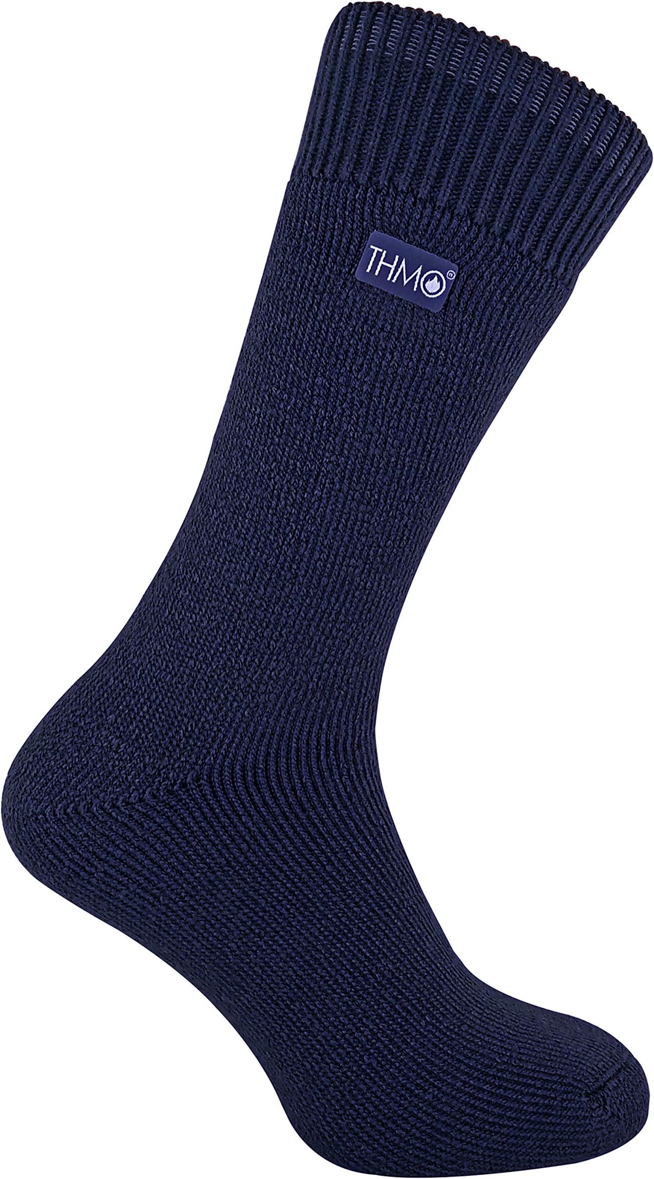 THMO1 Pair Mens Thick Winter Warm Thermal Socks with Comfort Top & Smooth Toe Seam