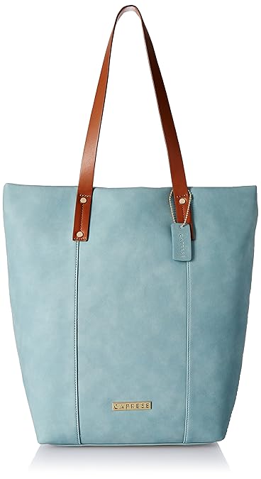 Caprese Felicia Womens Tote Bag (Light Blue)