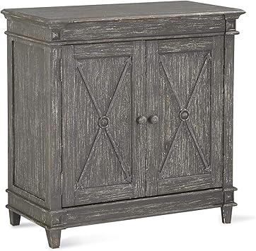 Amazon Com Dorel Living Margaret Antique Gray Storage Cabinet Furniture Decor