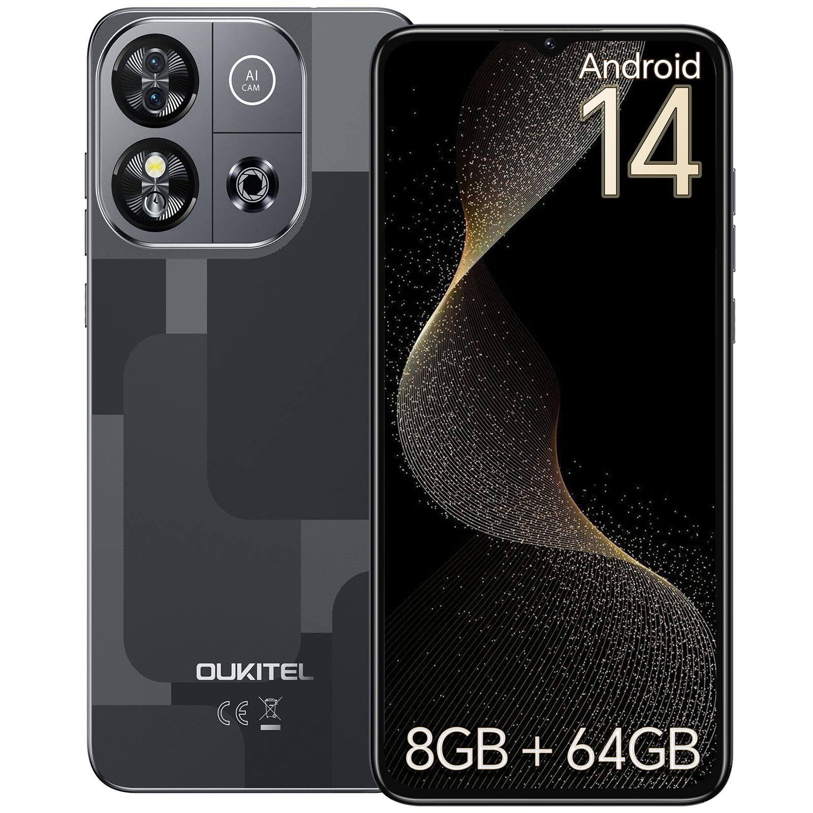 Mua OUKITEL C57S SIMフリースマートフォン 本体 Android 14 8GB RAM