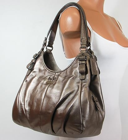 bronze coach purse