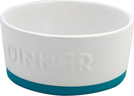 ceramic dog bowl with rubber bottom