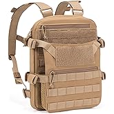 CLTAC ABP Tactical MOLLE Hydration Backpack Military Assault Vest Back Panel Pack for Men Training Hiking Airsoft