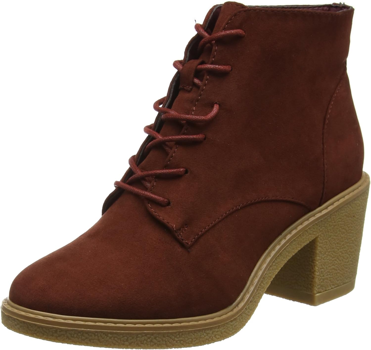 burgundy ankle boots new look