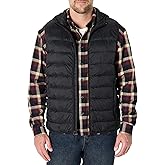 Amazon Essentials Men's Regular-Fit Lightweight Water-Resistant Hooded Puffer Vest