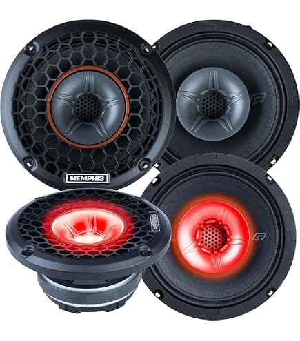 Amazon.com: Memphis 4 SRXP62WT SRX Pro Audio 6.5