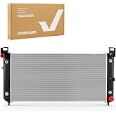 Zynrako CU2370 34'' Engine Coolant Radiator Compatible with Chevy Silverado Suburban Tahoe GMC Sierra Yukon Cadillac Escalade 1996-2014 5.3 6.0 6.2 with EOC GM3010274