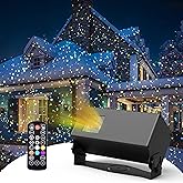 AIRIVO Outdoor Laser Lights Projector, 5 Color Motion Firefly Lights Star Show Projection Light, Christmas Projector Light wi