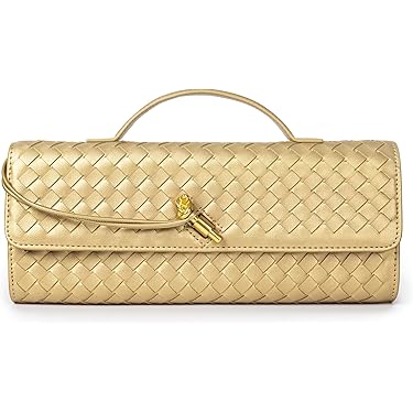 formal dress purse Sparkling Rhinestone & Pearl Handbag, Elegant Party Clutch Bag, Portable Zipper Purse, European And American Style Formal Dress Bag, Fashion Accessory