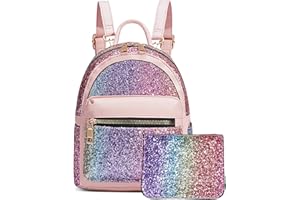 cotmcor Mini Backpack for Girls, Small Backpack Purse for Women Teens Kids, Cute Mini Bookbag with Coin Purse Gift