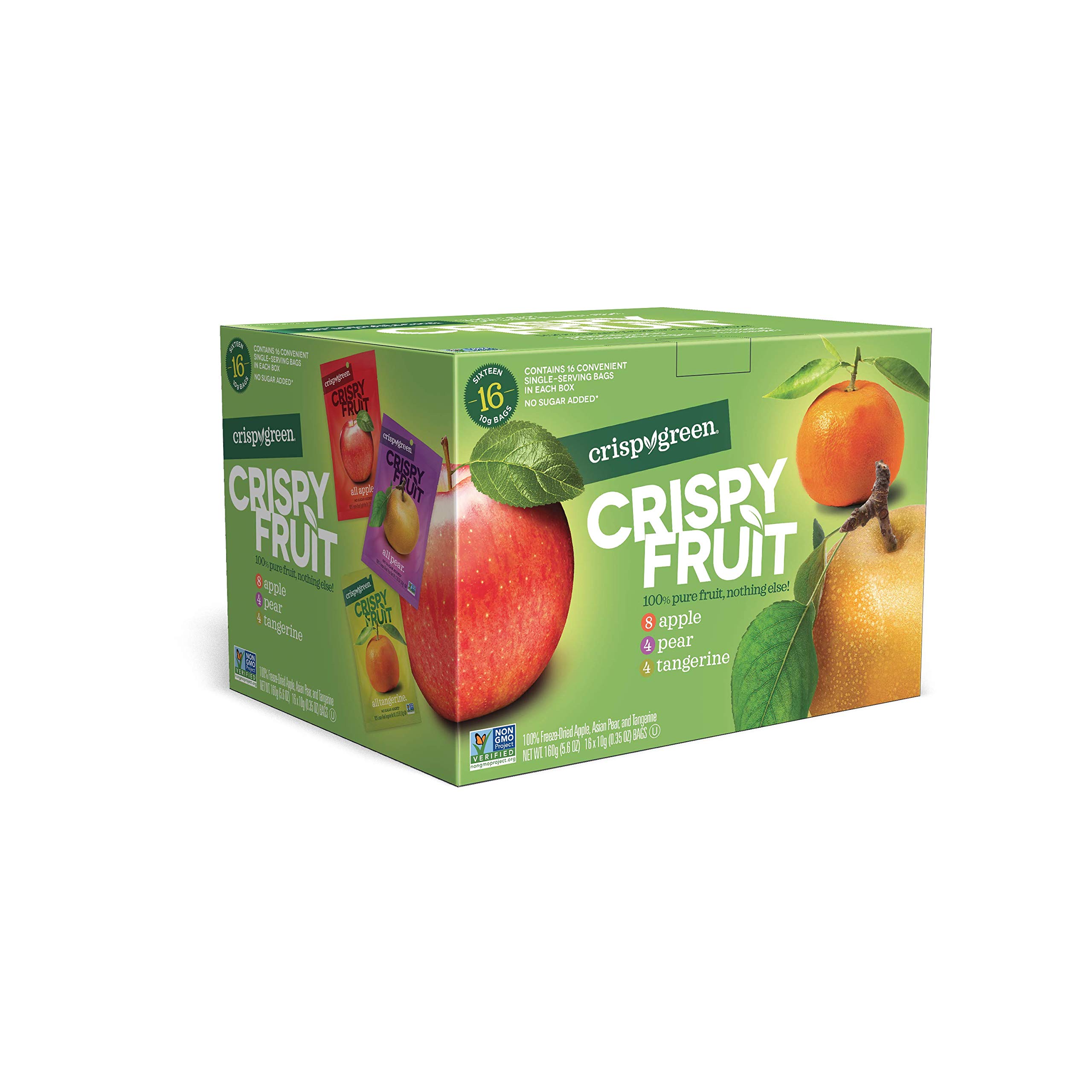 Crispy Green FreezeDried Fruits, NonGMO, Gluten Free, No Sugar Added
