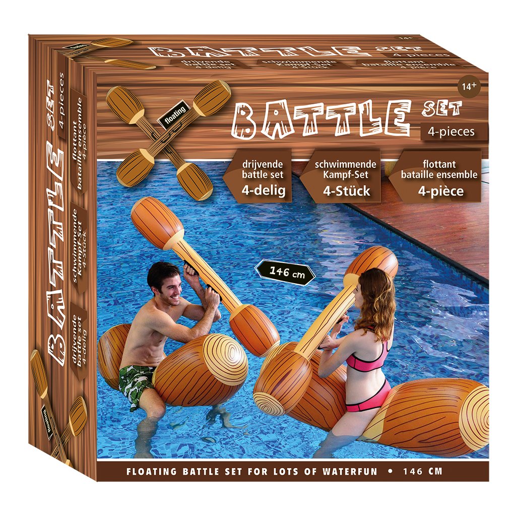Inflatable Pool Battle Set (4 Pieces)