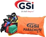 GSi Kids Play Parachute Rainbow 30ft Parachute Toy Tent Game view 7