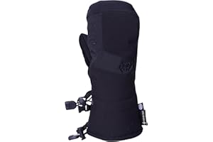 686 Youth Gore-TEX Linear Glove - Softshell Fabric with Micro Tricot Lining - Water & Weather Resistant - Black