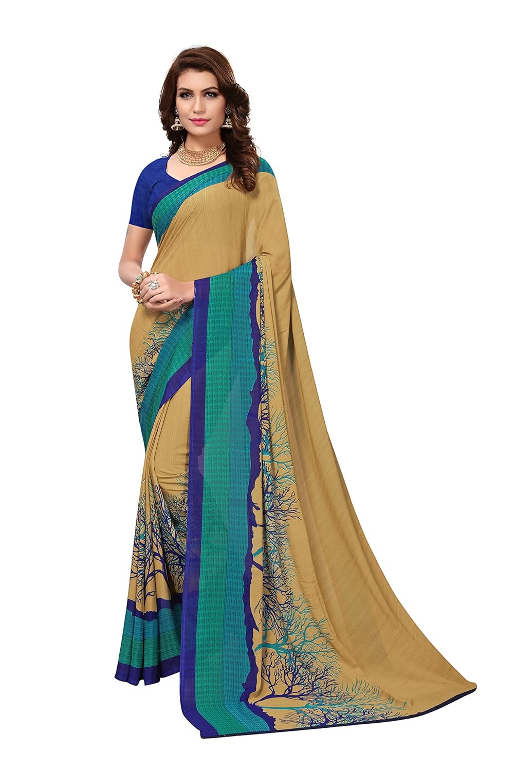 gle women's art silk silk sarees (more than 10 colors & designs)