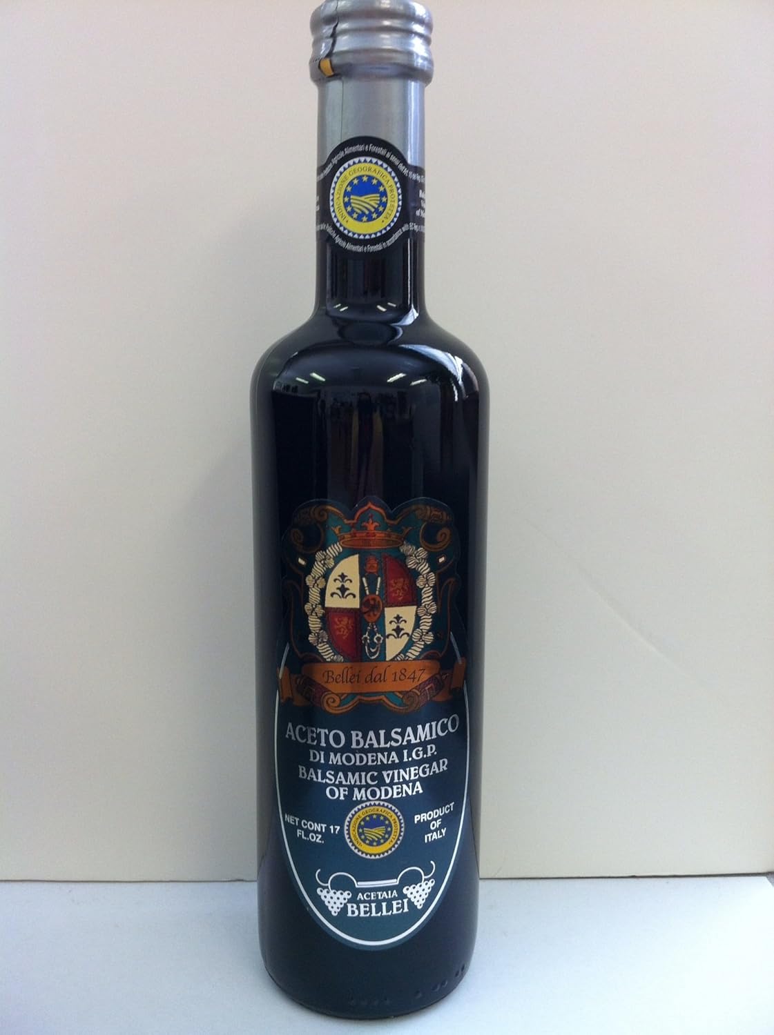 Bellei Balsamic Vinegar of Modena IGP 17 Fl.oz. Grocery