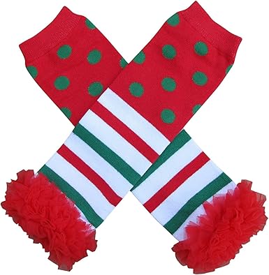 baby christmas leg warmers