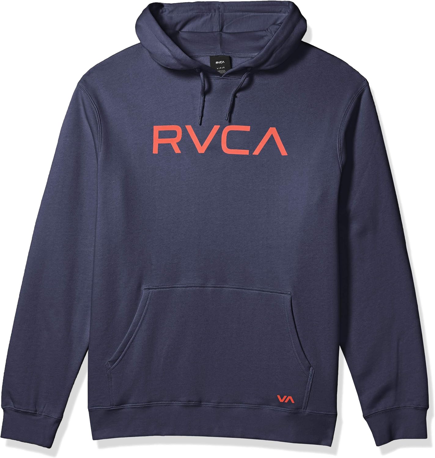 RVCA Men's Big Hooded Sweatshirt: Clothing