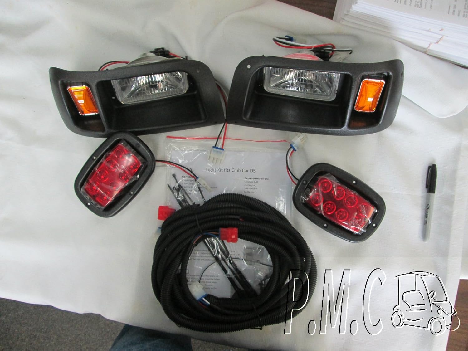 Club Car Ds Deluxe Light Kit