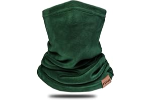 DYMEX Kids Neck Warmer Gaiter Winter Fleece Face Neck Cover Balaclava Cold Weather Windproof Face Mask for Boys Girls