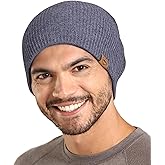 Tough Headwear Merino Wool Beanie Cap - Moisture-Wicking Winter Hats for Women - Stretchy Men’s Beanie - Soft Wool Cap