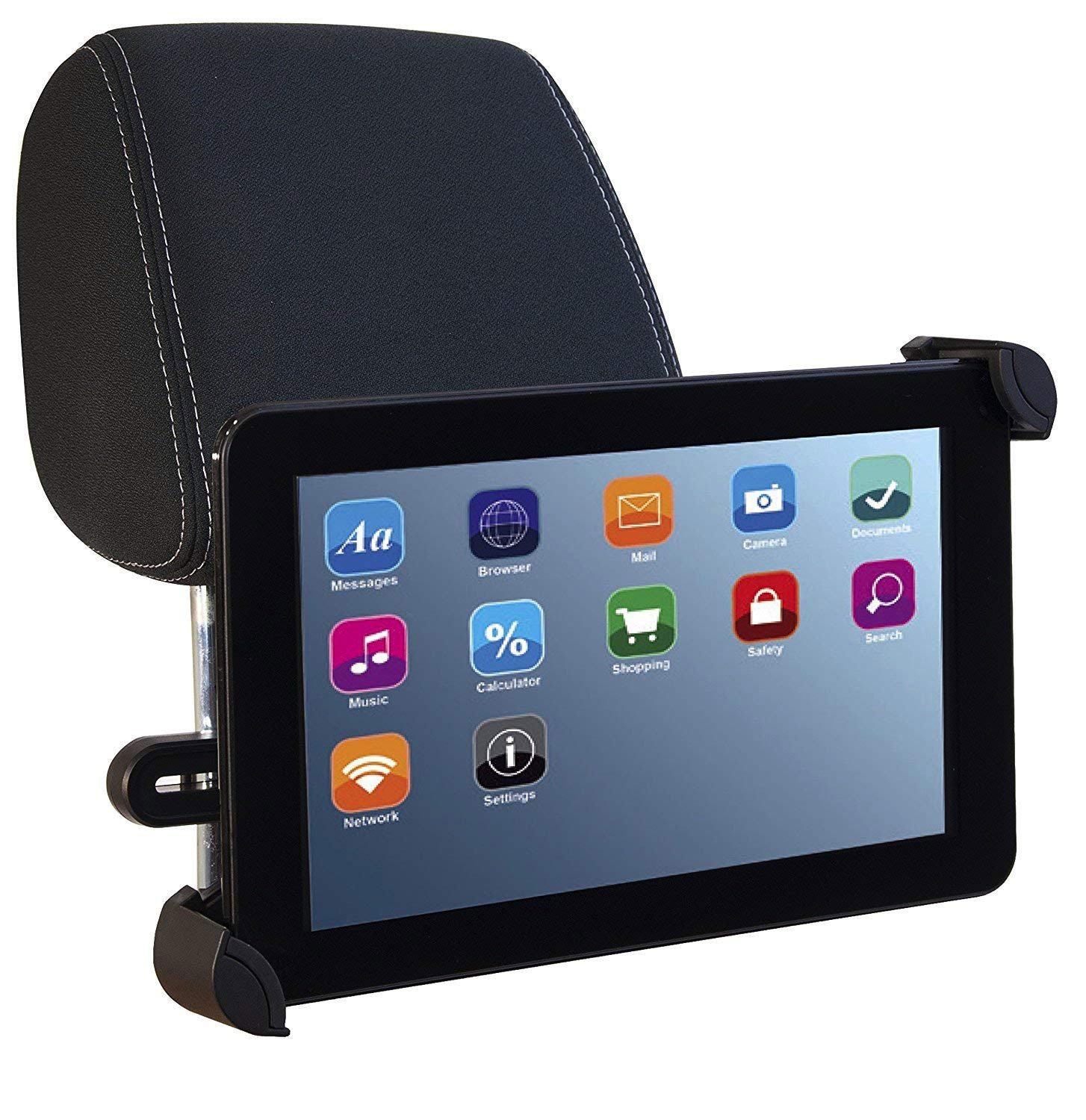 AA Tablet Holder for Car Headrest Universal Car Tablet Holders Backseat iPad Car Mount Holds
