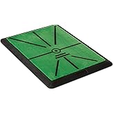 Amazon Basics Golf Swing Path Hitting Mat Practice Training Aid, 41 cm x 30 cm