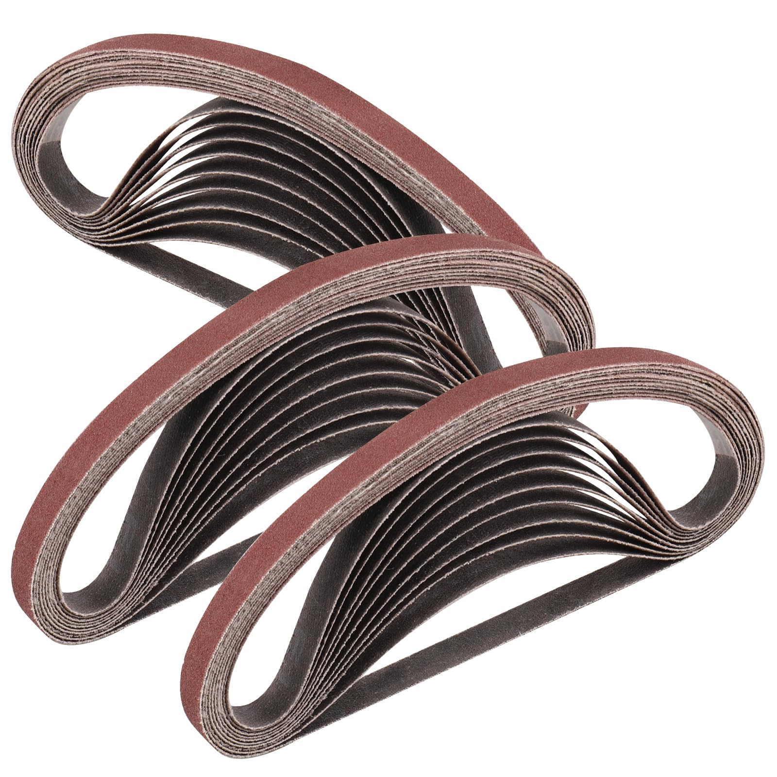 STEBRUAM Sanding Belt 10 x 330 mm,30PCS 150 Grit