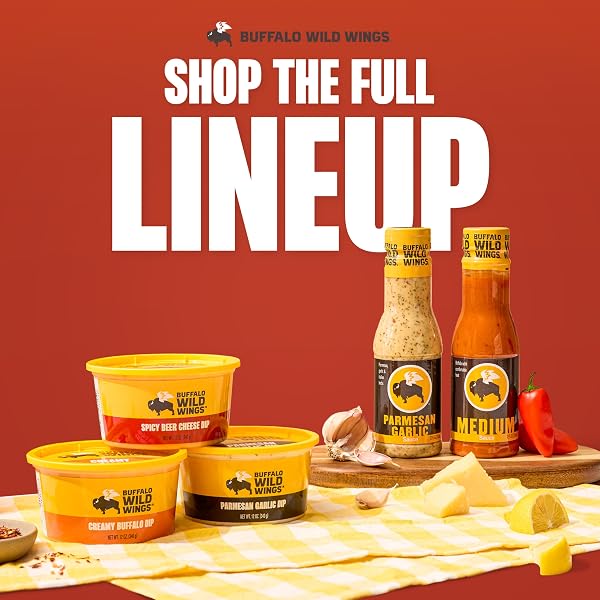 BUFFALO WILD WINGS CHIPOTLE HOT SAUCE, 5 FL OZ, MEDIUM HOT DIPPING SAUCE, MARINADE AND SEASONING FOR CHICKEN WINGS AND PORK RIBS, MADE WITH CHIPOTLE PEPPERS