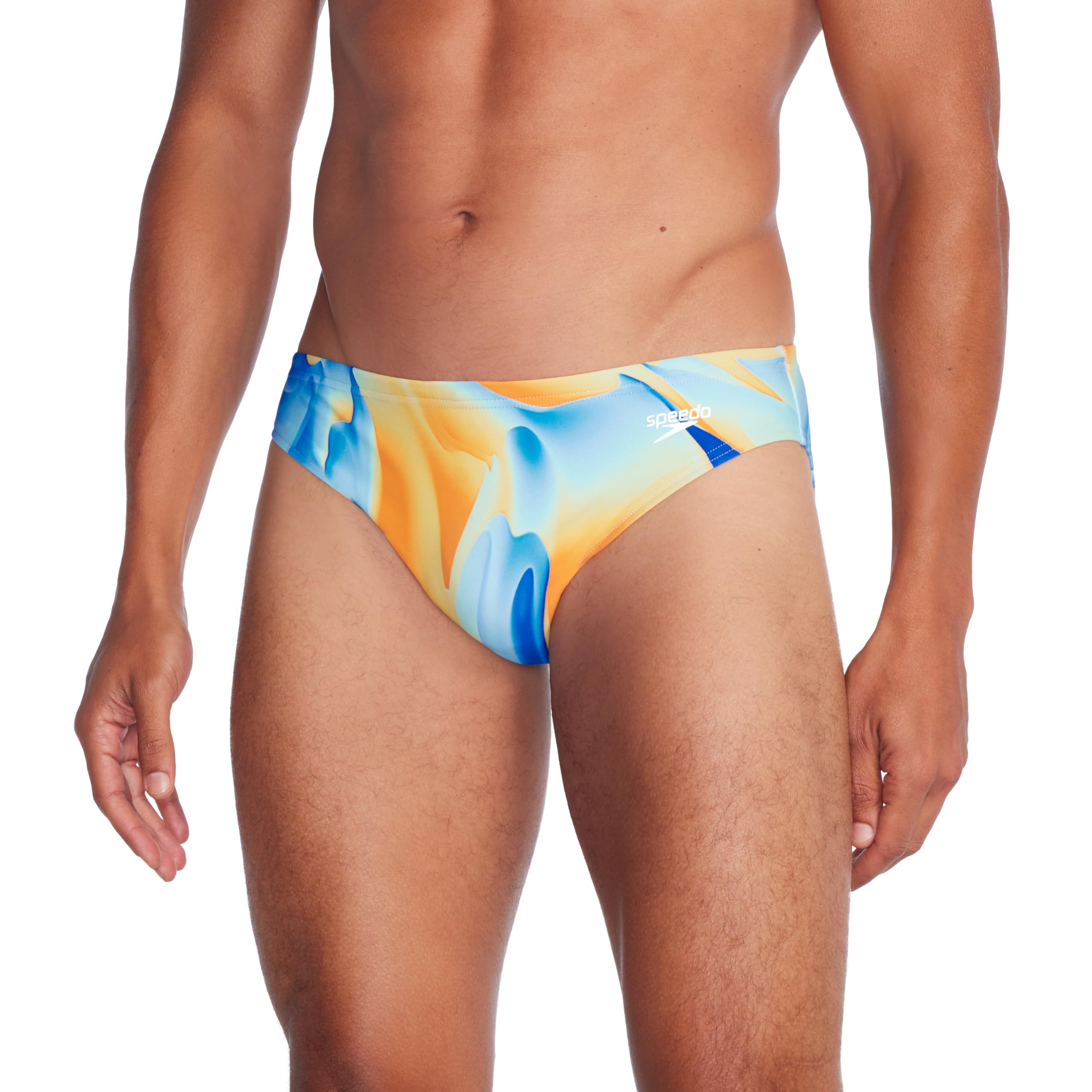 Speedo Men’s Swimsuit Brief Eco Flex 2” Outseam Beachstar