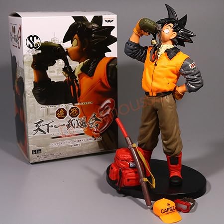 Amazon ドラゴンボール フィギュアdragon Ball Z Son Goku Tenkaichi 3 Drinking Ver 8 Pvc Figure Statue Dragonball 並行輸入品 フィギュア ドール 通販