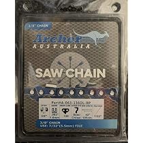 Catena Strappo Archer SKIP-TOOTH Passo .404 Calibro .063 124DL – Per Motosega Compatibile