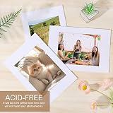 WSICSE 20 Pack White A4 Picture Mounts 8x6 inch Inner 7.9x5.9 Frame Mats view 4
