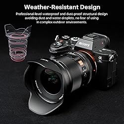 VILTROX AF 16mm f/1.8 FE Full Frame Lens, Auto