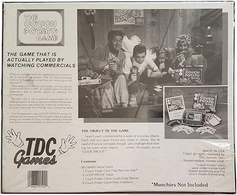Amazon Com The Couch Potato Game The Outrageous Game That S