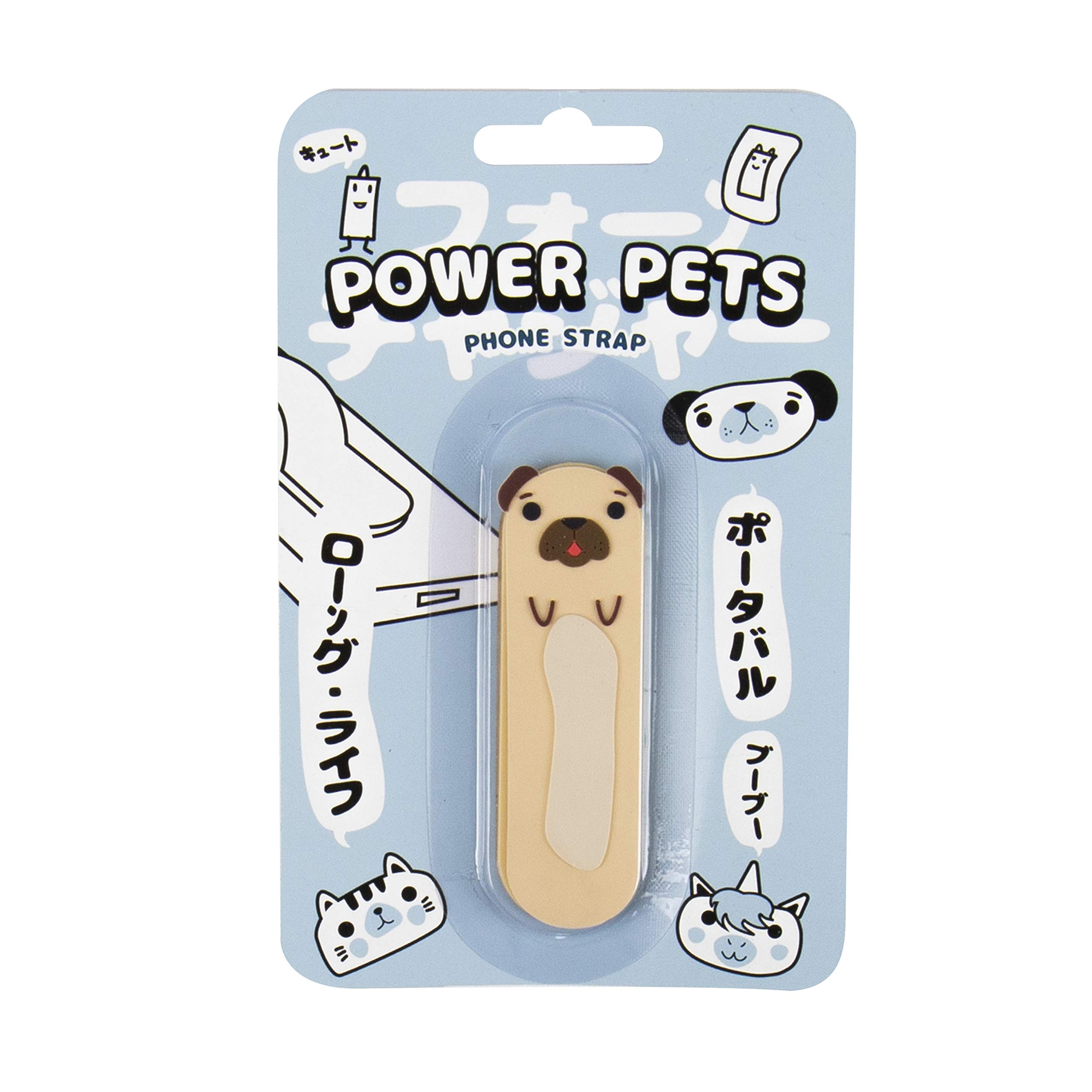 Gift Republic Pug Phone Finger Strap
