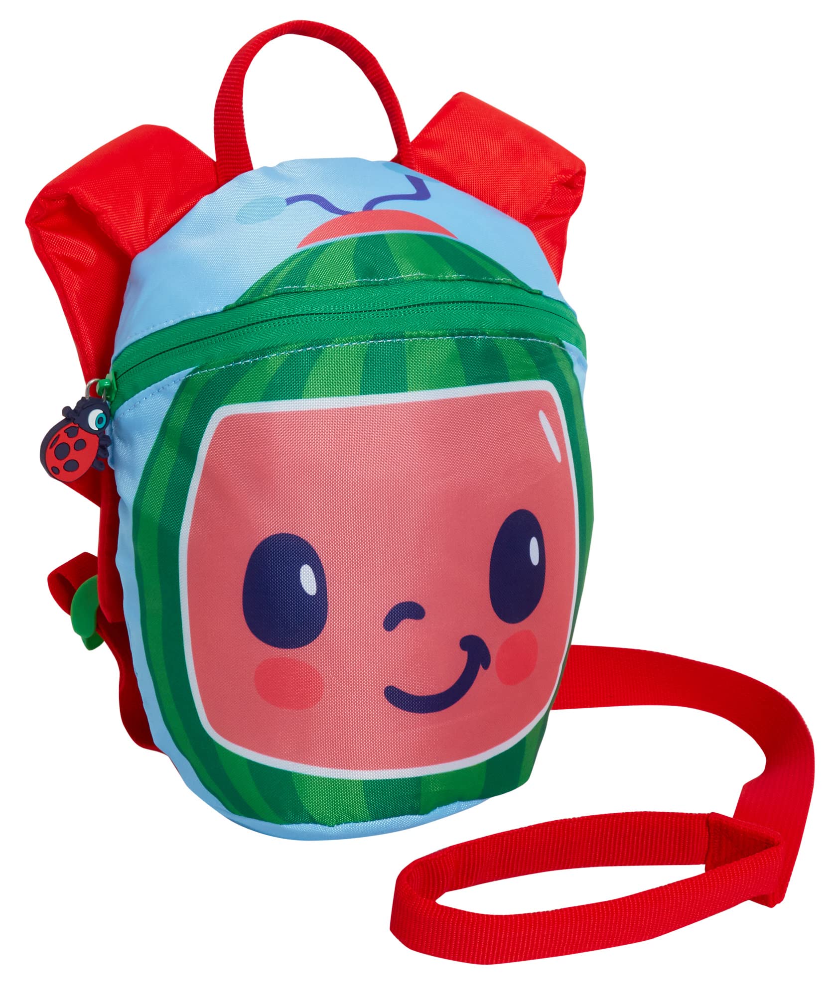 CoComelon Boys Girls Backpack With Reins Kids Detachable Safety Harness Toddlers Nursery Bag Infants Mini Rucksack