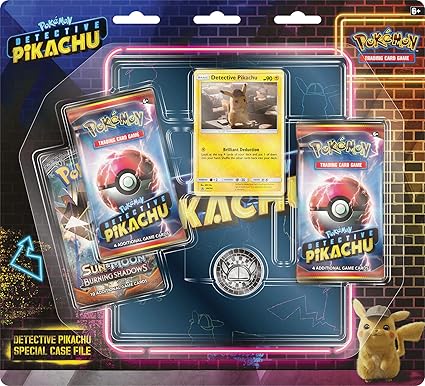 Pokemon Archivo De Caso Especial Detective Pikachu Tcg