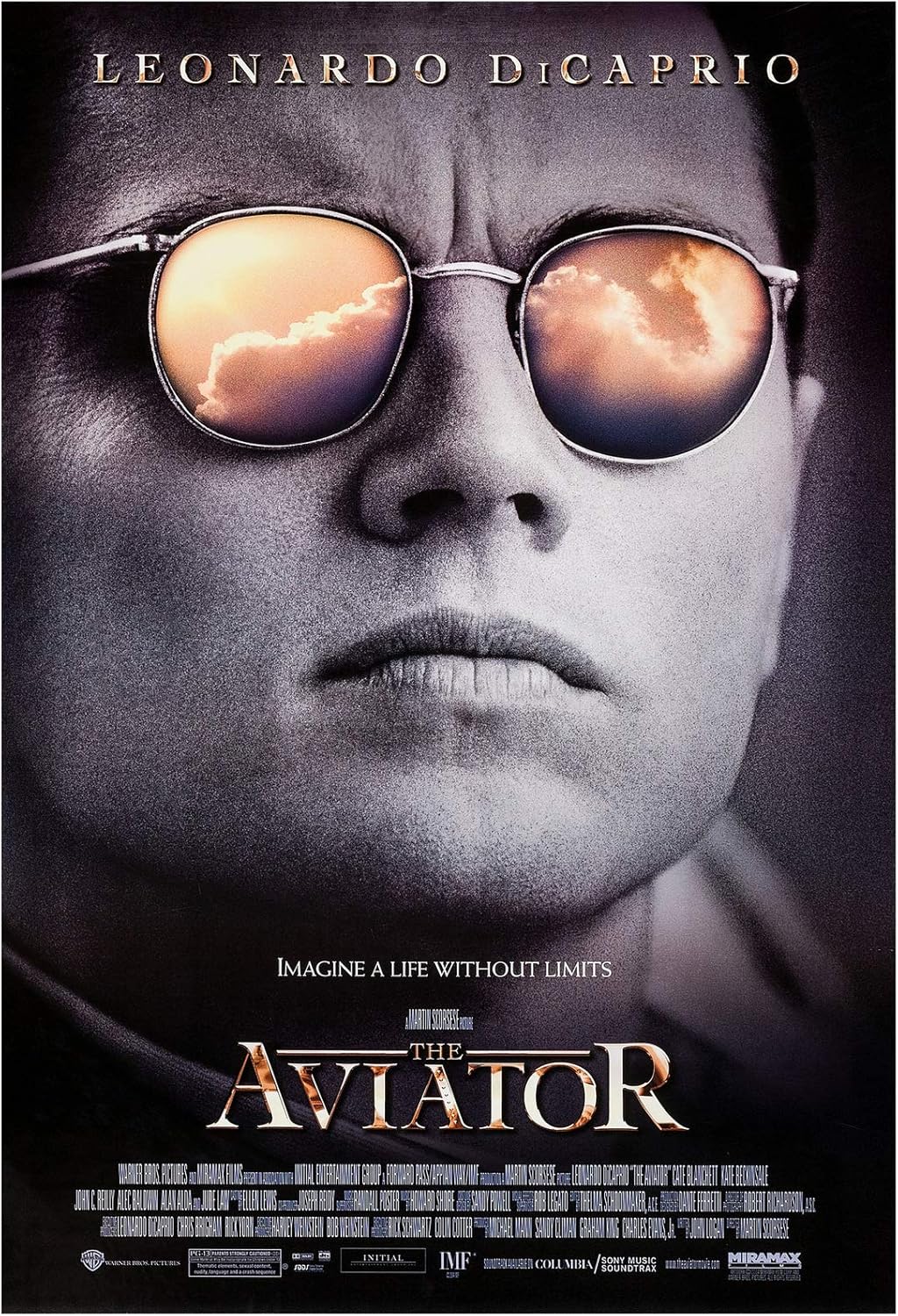 The Aviator Movie Poster 24 x 36 Inches Full Sized Print Unframed Ready for Display