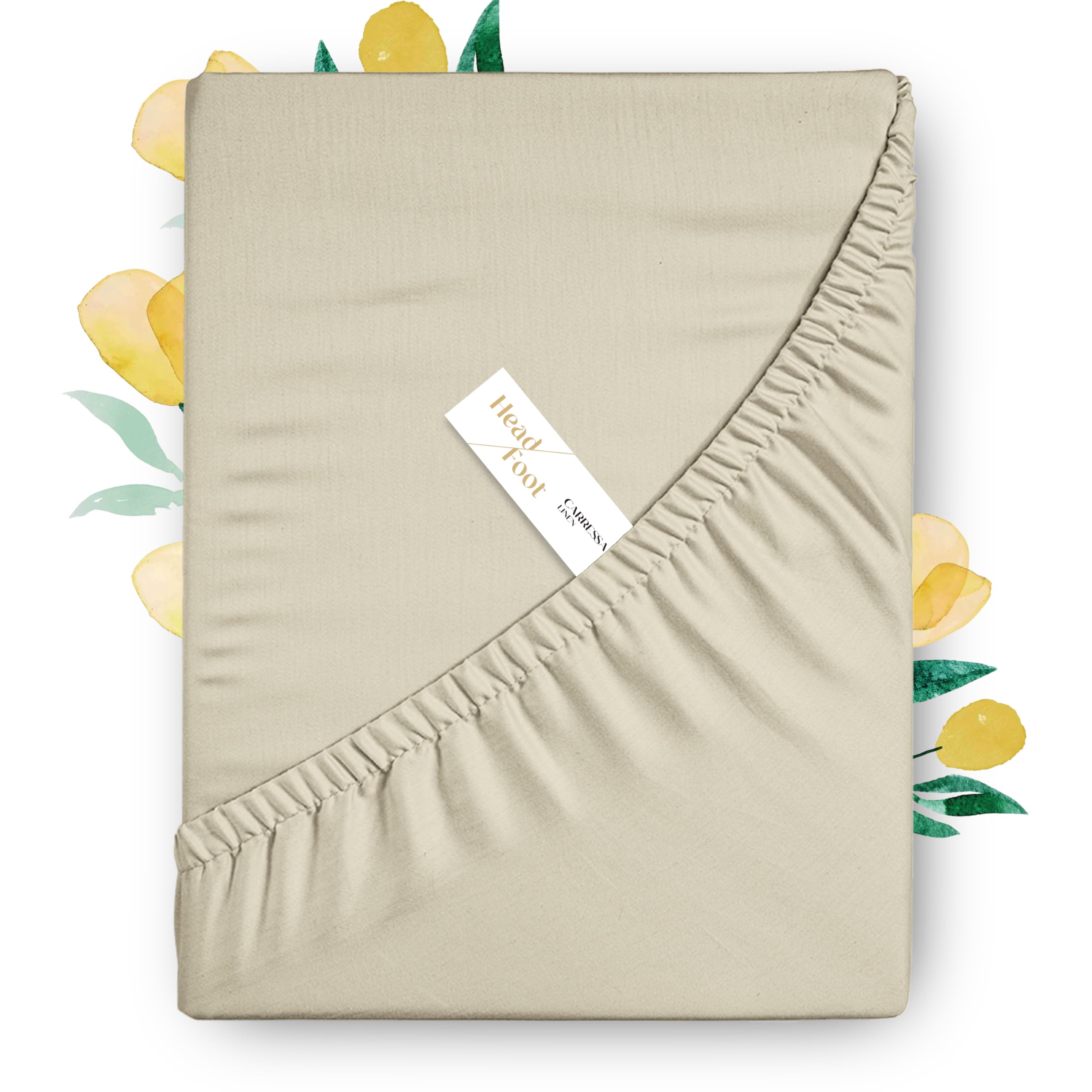 Carressa Linen Luxury 100% Egyptian Cotton King