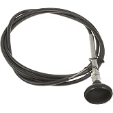 Dorman 55197 Control Cables with 2 in. Black Knob, 8 Ft. Length