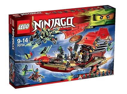 LEGO Ninjago 70738 - letzte Flug des Ninja-Flugseglers